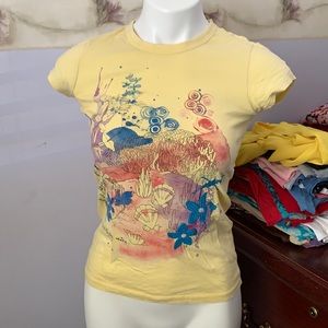 5/$15 Cute yellow top